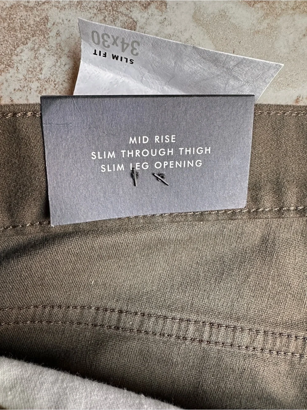 Banana Republic Brushed Cotton Traveler Pants